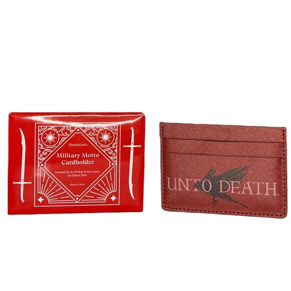Illumicrate An Ember in the Ashes Military Motto Card Holder - February 2025 - Picture 1 of 7